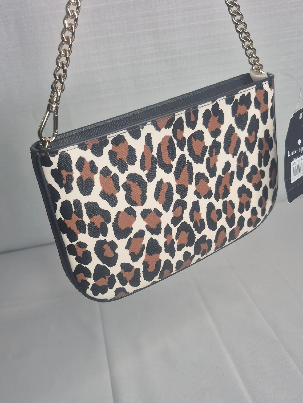 Kate Spade Madison Leopard Spot Pochette Bag NWT